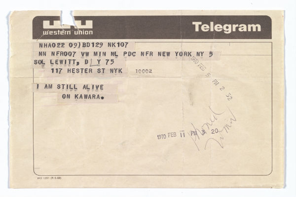 What On Kawara’s Analog Wisdom at the Guggenheim Has to Offer a Digital World