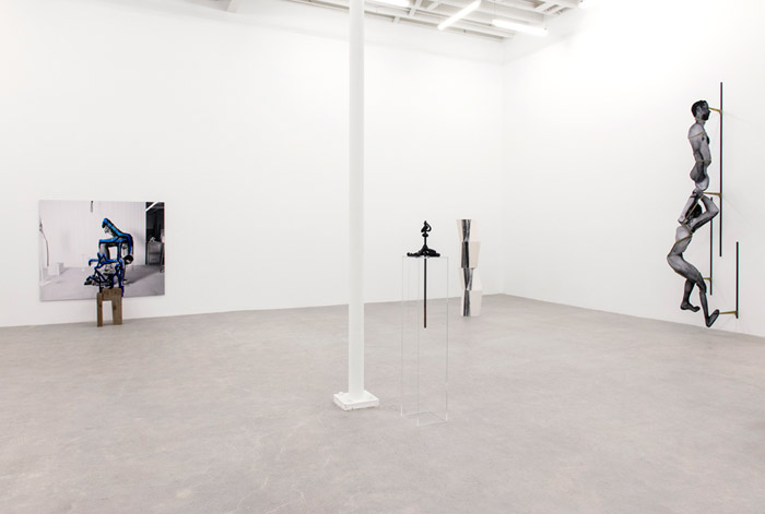 Valérie Blass, 'To only ever say one thing for­ever the same thing,' Instal­la­tion View, Catri­ona Jeffries, 2015.