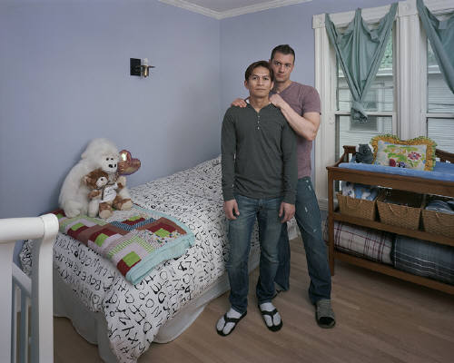 Image Credit: Bobby and Kevin, Waiting to Adopt, 2012, Pigment Print, Dona Schwartz Stephen Bulger Gallery