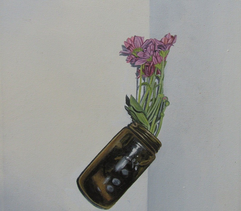 Brad Phillips, Still Life for A.P., 2016, 8.5” x 10”, oil on canvas