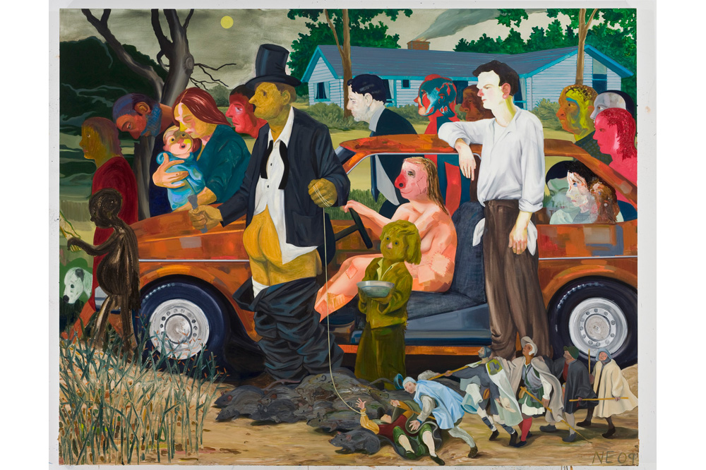 The Pantomimed Fellowship of Nicole Eisenman’s “Al-ugh-ories”