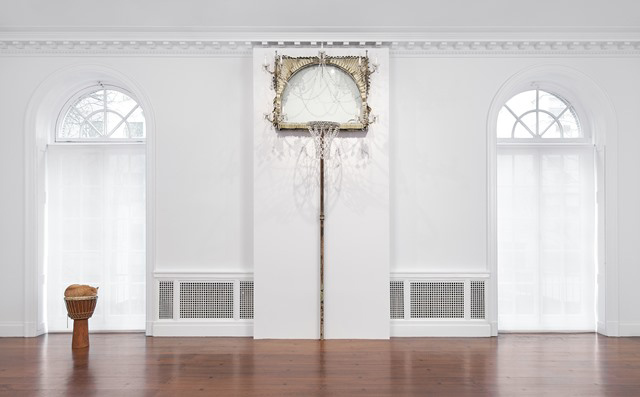 “David Hammons: Five Decades,” at Mnuchin Gallery. Photo by Tom Powel Imaging. Courtesy of the gallery.