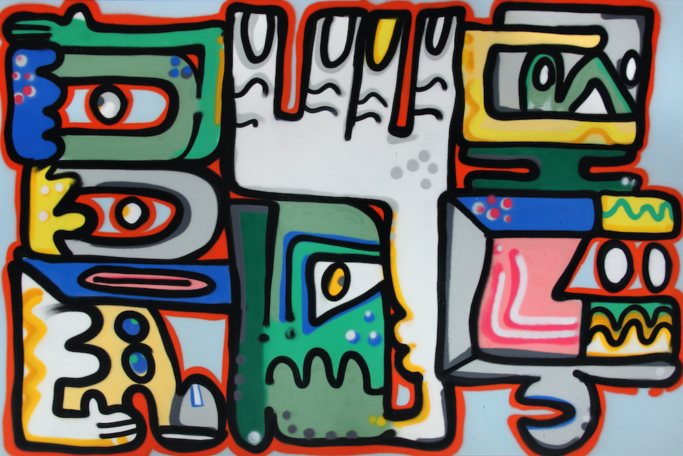 awards-48x60-Spray-paint-on-board-2018